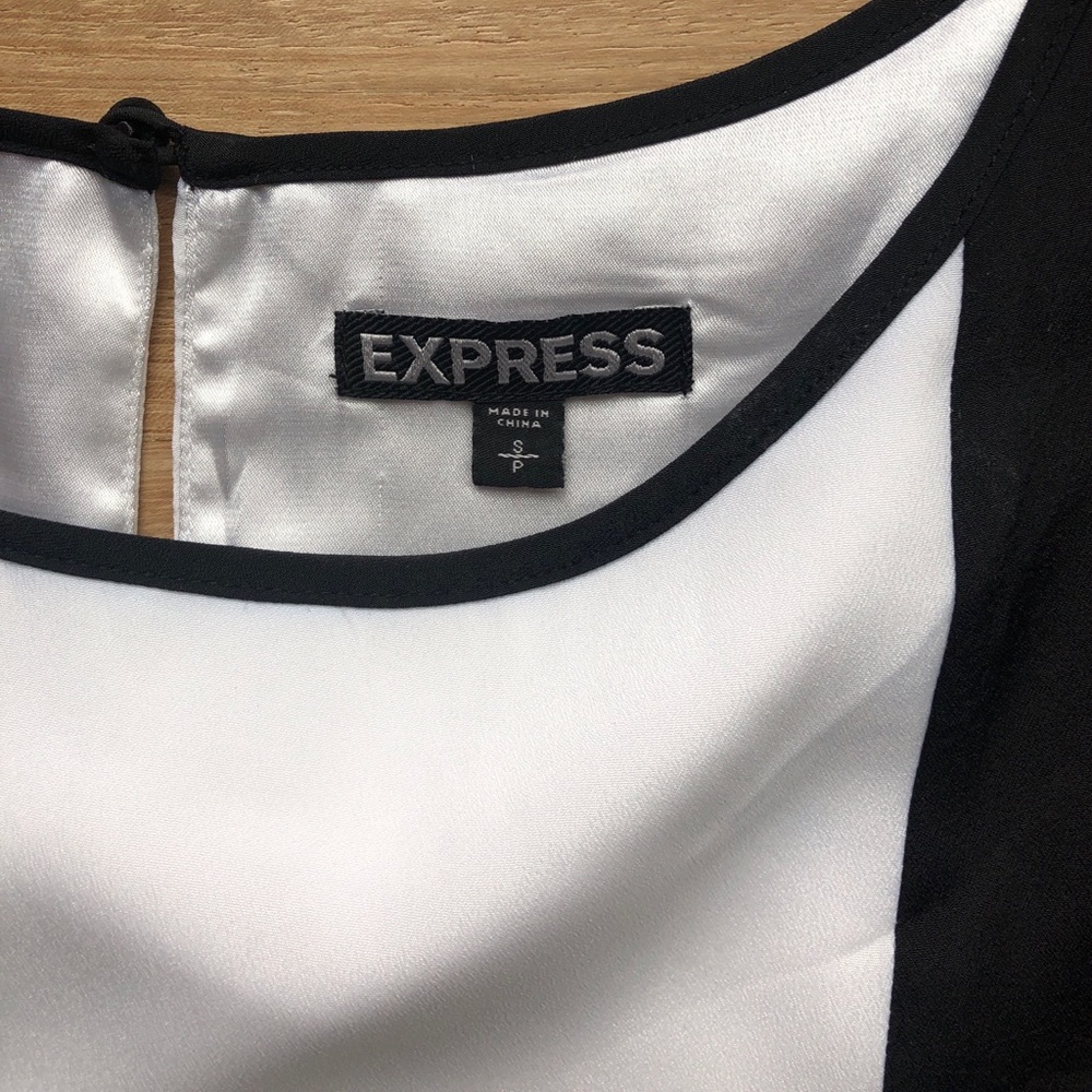 Express Color Block Mini Dress - Picture 4 of 4
